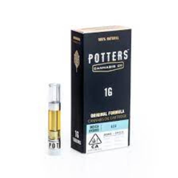 Potters Cannabis Vape Cartridge
