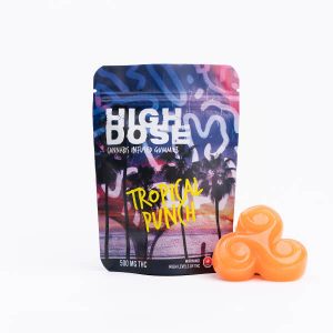 High Dose Gummies Tropical Punch