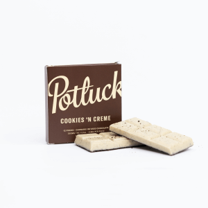 Potluck Cookies & Cream THC Chocolate
