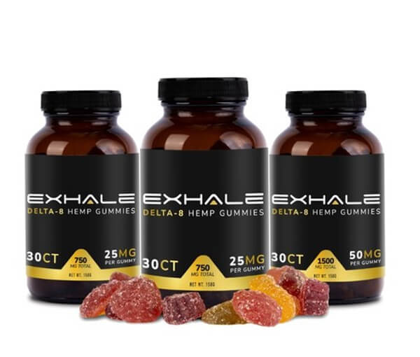 Exhale Wellness Delta 8 Gummies