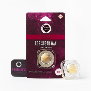 CBG Sugar Wax Dabs