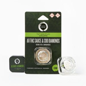 Delta 8 THC Sauce and CBD Diamonds