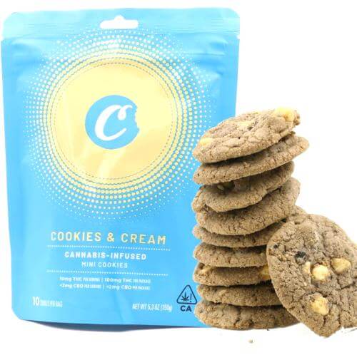 Cookie & Cream Cannabis Mini Cookies